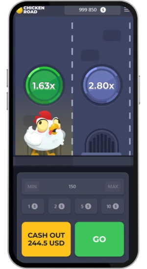 Chicken Road su mobile
